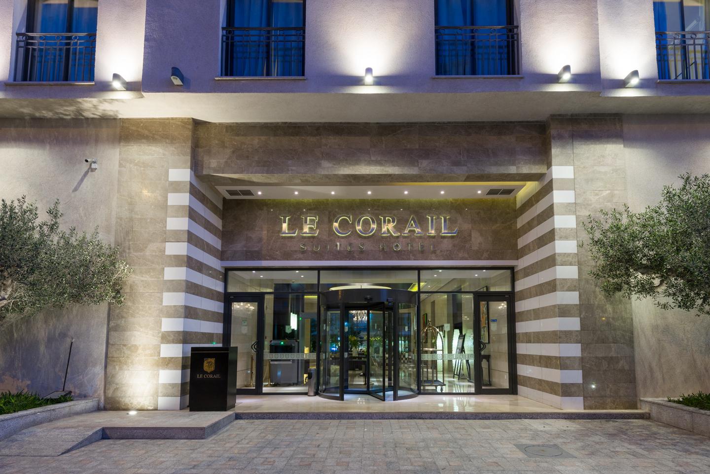 Le Corail Suites Hotel Tunisi Esterno foto