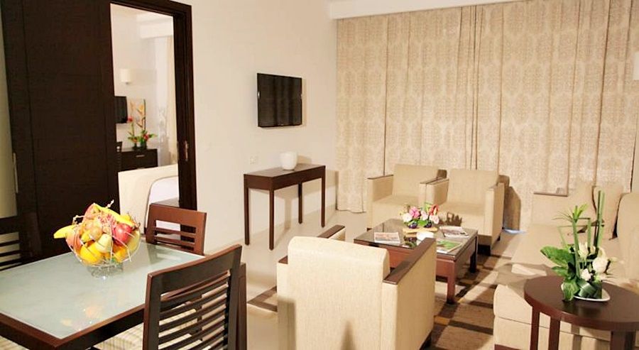 Le Corail Suites Hotel Tunisi Esterno foto